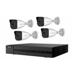 NVR HiLook IP 4 Canales + 4 C�maras IP Bullet 2MP