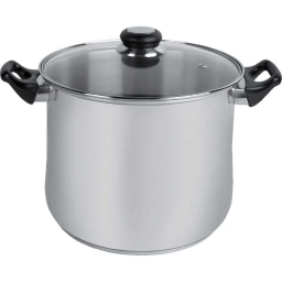 Olla Cuori Giulia 8 Litros 24cm Acero Inoxidable Con Tapa