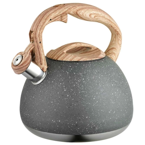 Pava Acero Inoxidable 3L Trevi Marmolado con Silbato