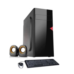 PC Empresarial Core i3 10100 8GB RAM + Fuente 500W y Perifricos Ideal para Oficina