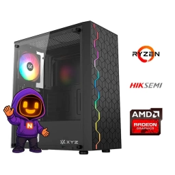 PC gamer Trixel Ryzen 7 5700G  Grficos integrados  32GB  SSD 1TB - Rendimiento sin placa dedicada