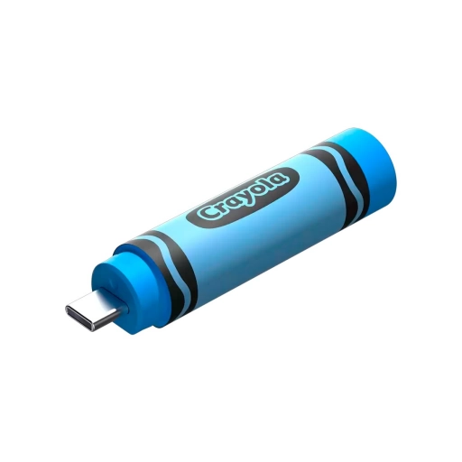 Pendrive Sandisk 256GB Crayola Celeste USB-C