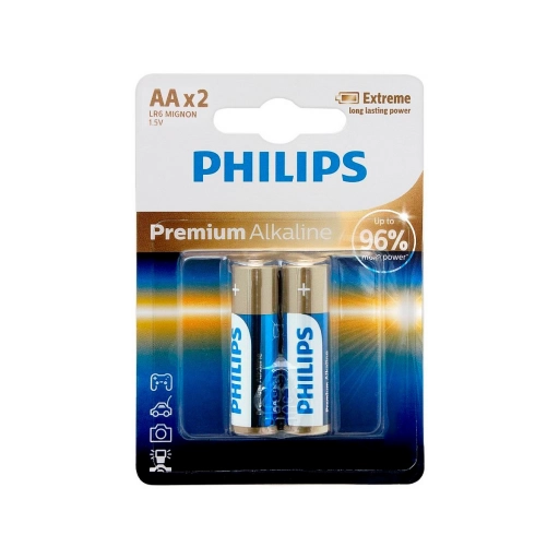 Pilas Philips Premium AA Bl�ster x2 Pack 12
