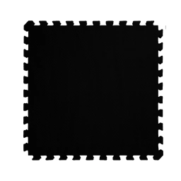 Piso de Goma Tatami Randers 1m Negro