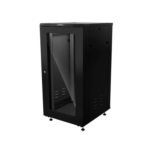 Rack de Piso Intelbras 24U Puerta Acrilico con Llave