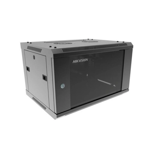 Rack Hikvision 6U para Pared con Cerradura