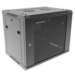 Rack Hikvision 9U para Pared con Cerradura