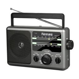 Radio Portátil Microsonic PR16 con AM/FM con Entrada Auriculares
