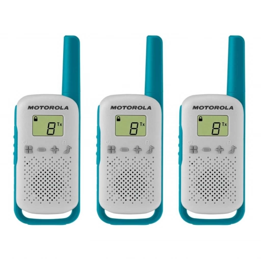 Radio Motorola T114 22 Canales 25km Pack x3