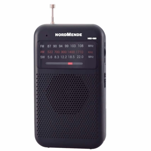 Radio port�til Nordmende AM FM SW a pilas con auriculares
