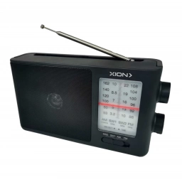 Radio Port�til Xion con 3 Bandas AM FM SW