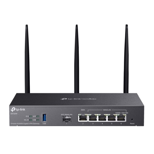 Router TP-Link ER706W AX3000 WiFi-6 6 Puertos