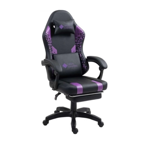 Silla Gamer Shot Shadow Reclinable Masajeador Apoyapies