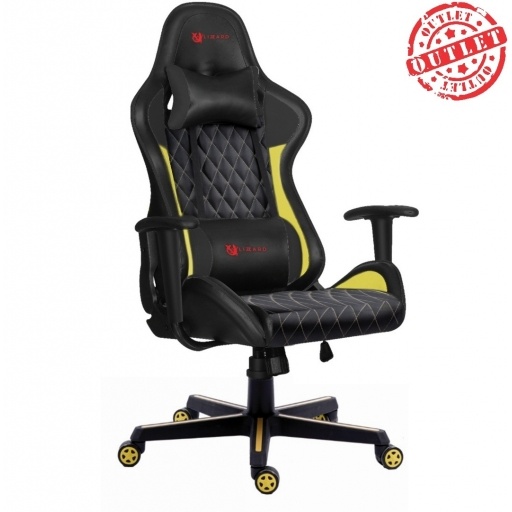 Silla Gamer X-Lizzard Ergon�mica con Almohadilla Lumbar y Cervical