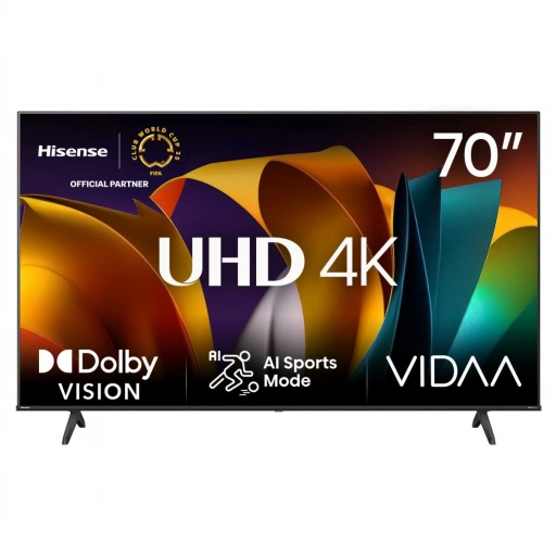 Smart TV Hisense A6N 70 pulgadas 4K Ultra HD VIDAA Bluetooth