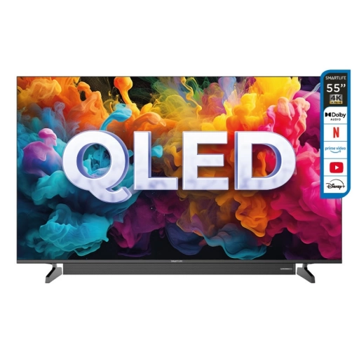 Smart Tv Smartlife LED 55" UHD 4K con Barra de Sonido