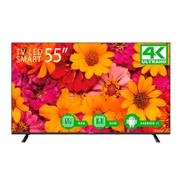 Smart Tv Xion 55 4K ISDBT Android 11 WiFi