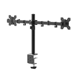 Soporte Xion Doble para Monitor 10 a 27 Vesa 10x10 Giro 360