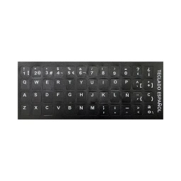 Sticker de Teclado en Espaol 