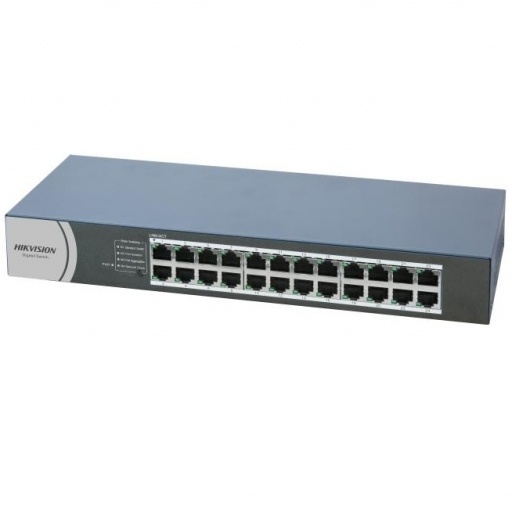 Switch Hikvision 24 Puertos Gigabit Rackeable