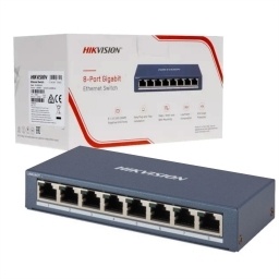 Switch Hikvision 8 Puertos Gigabit Ethernet