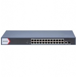 Switch PoE Hikvision 24 Puertos Gigabit