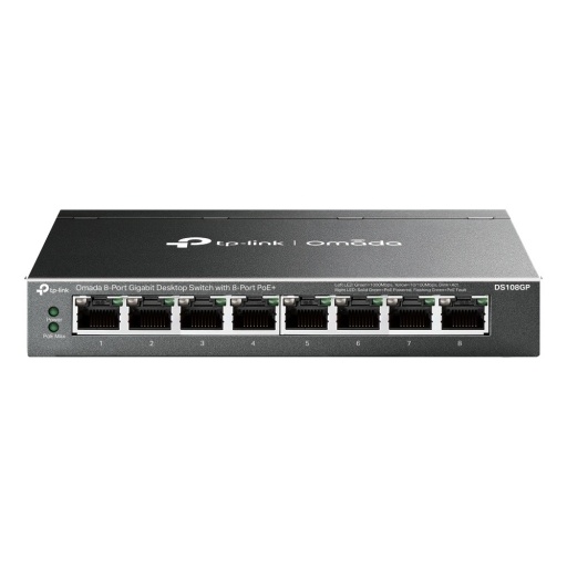 Switch TP-Link DS108GP 8 Puertos Gigabit PoE+