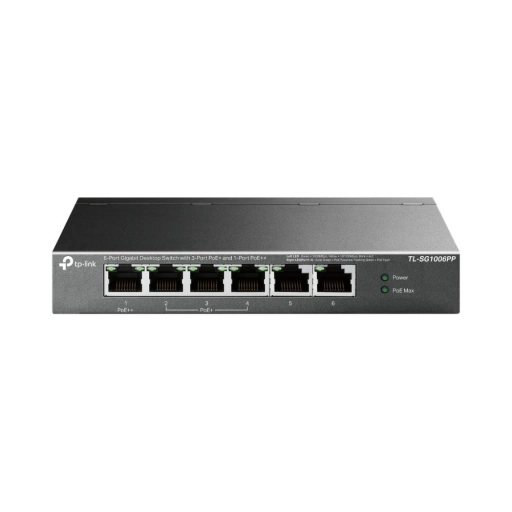 Switch TP-Link TL-SG1006PP 6 Puertos RJ45 PoE+