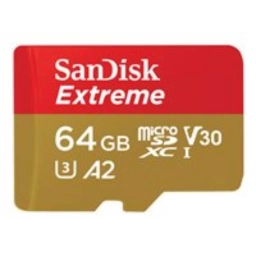 Tarjeta de Memoria SanDisk Extreme microSDXC 64GB A2 V30 UHS-I