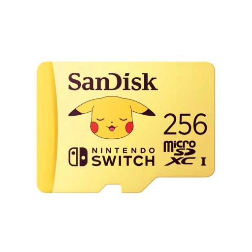 Tarjeta de Memoria SanDisk microSDXC 256GB Pokmon Edition