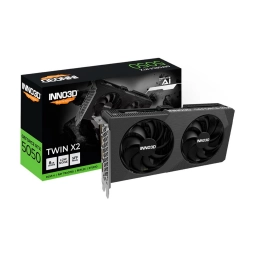Tarjeta de Video INNO3D GeForce RTX 5050 8GB Twin X2 BK