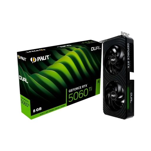 Tarjeta de Video Palit GeForce RTX 5060Ti Dual 8GB GDDR7