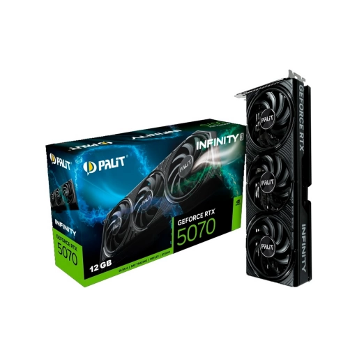Tarjeta de Video Palit GeForce RTX 5070 12GB Infinity 3
