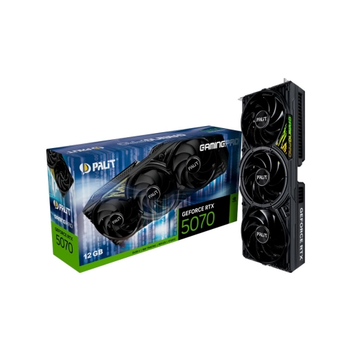 Tarjeta de Video Palit GeForce RTX 5070 GamingPro 12GB