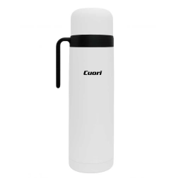 Termo Cuori Tero 1 Litro Acero Inoxidable Blanco