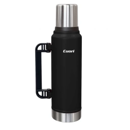 Termo Cuori Trueno 1.3 Litros Acero Inoxidable Negro