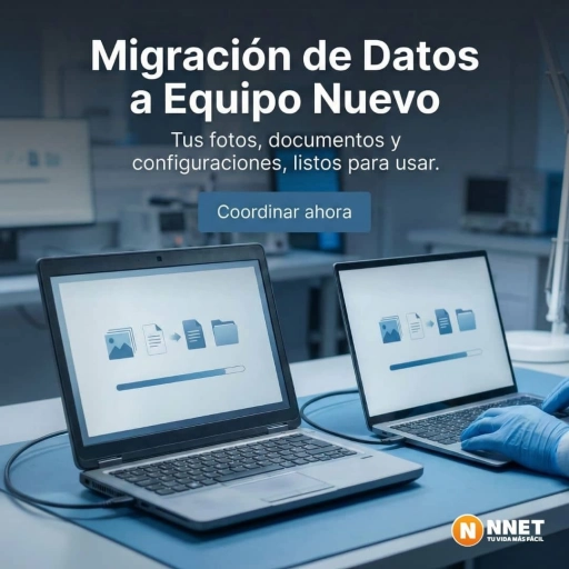 Servicio de transferencia de datos a equipo nuevo