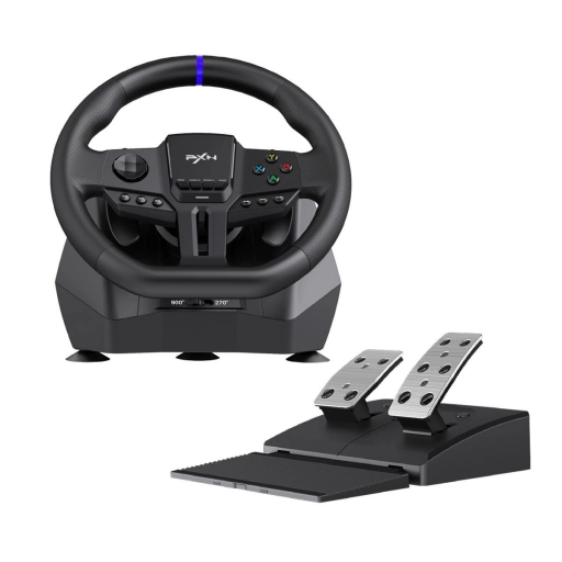 Volante Gaming PXN V900 Gen2 Multiplataforma Con Pedales