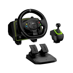 Volante Genius SpeedMaster X2 con Pedales y Cambios
