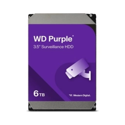 Disco duro WD Purple 6TB WD64PURZ 3.5 SATA 5400RPM videovigilancia