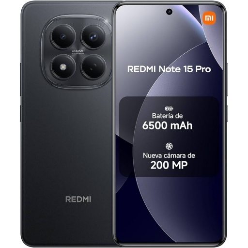 Xiaomi Redmi Note 15 Pro 8gb 256gb 200mp 4g Negro